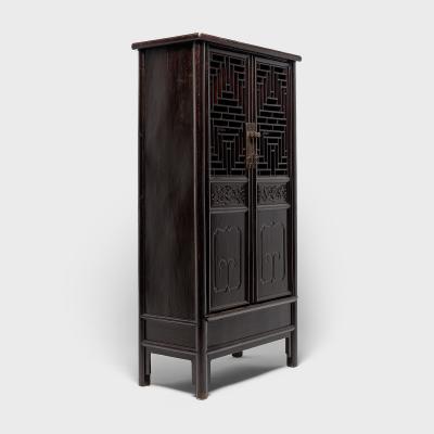 Diamond Lattice Display Cabinet