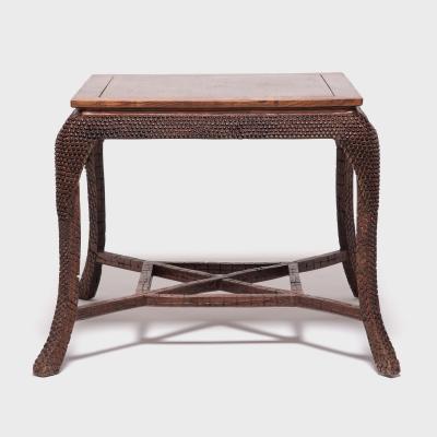Dragon Scale Tea Table and Stools