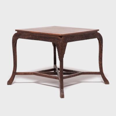 Dragon Scale Tea Table and Stools