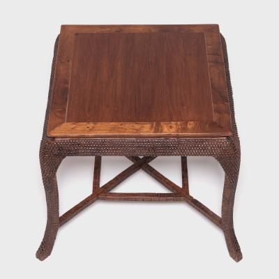 Dragon Scale Tea Table and Stools