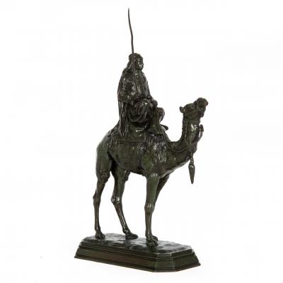 Dromadaire Monte Par Un Arabe Antoine Louis Barye