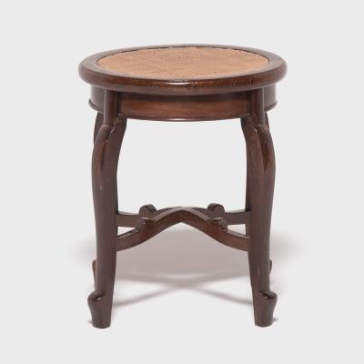 En Pointe Oval Woven Top Stool