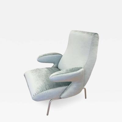 Erberto Carboni Carboni for Arflex Dolphin Lounge Chair Italy 1950s