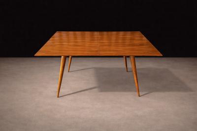 Ernesto Hauner Dining Table in Caviuna Ernesto Hauner for Mobilinea 1950s Lot 100A