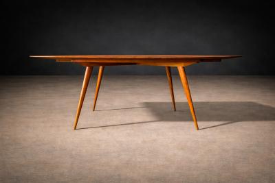 Ernesto Hauner Dining Table in Caviuna Ernesto Hauner for Mobilinea 1950s Lot 100A