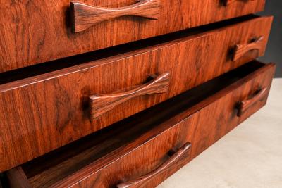 Ernesto Hauner Modular Brazilian Rosewood Shelving Unit by Ernesto Hauner Brazil 1960s
