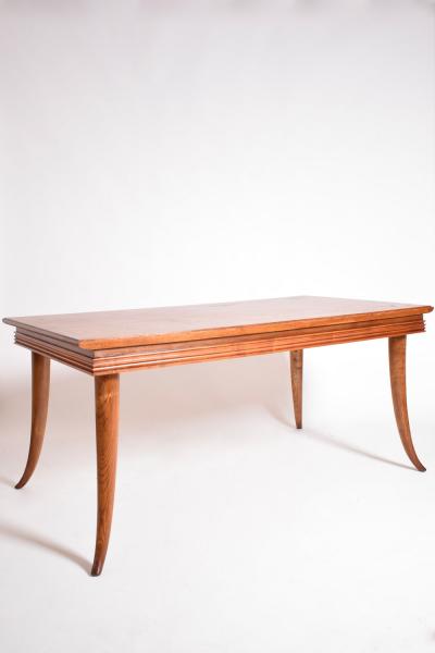 Etruscan style horns feet console dining table 1960s 