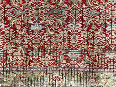 Extremely Fine Antique Mishan Malayer Rug 7 0 x 9 5 