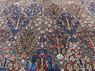 Extremely Fine Antique and rare Persian Joshegan Rug 5 7 x 9 5 