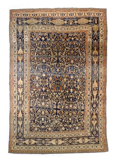 Extremely Fine Persian Haji Jalili Tabriz Rug 10 8 x 15 11 