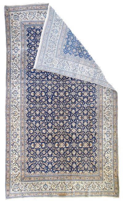 Extremely Fine Persian Nain Signed Habibian Rug 5 7 x 9 6 