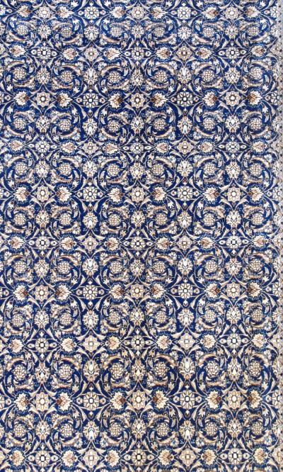 Extremely Fine Persian Nain Signed Habibian Rug 5 7 x 9 6 