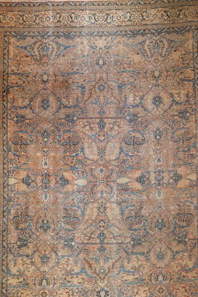 Extremely Fine and Rare Antique Persian Haji Jalil Tabriz 11 0 x 15 3 