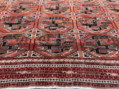 Fine Antique Beshir Rug 9 5 x 14 5 