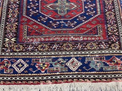 Fine Antique Caucasian Sumak Rug 6 10 x 9 5 