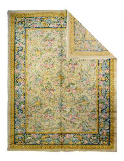 Fine Antique French Savonnerie Rug 10 2 x 13 0 