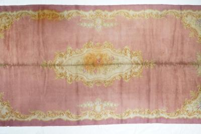Fine Antique French Savonnerie Rug 7 0 x 16 6 