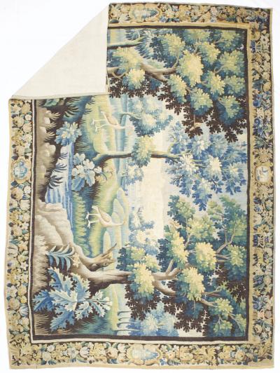 Fine Antique French Tapestry 18th Century 87 x 114 
