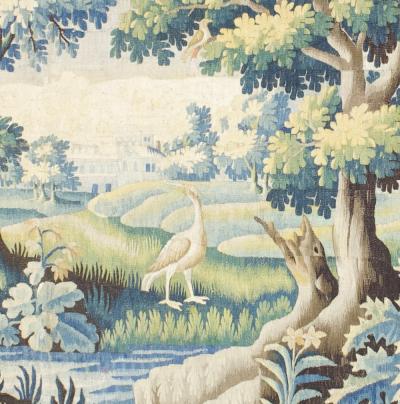 Fine Antique French Tapestry 18th Century 87 x 114 