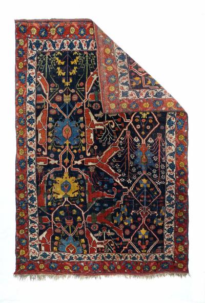 Fine Antique Garouss Bidjar Rug 5 9 x 8 7 