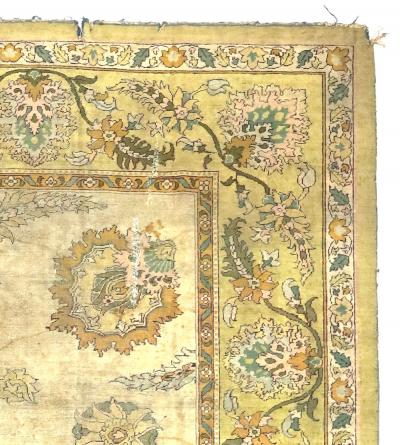 Fine Antique Indian Amritsar Rug 93 x 12 x 1 circa 1890