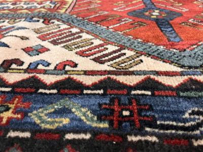 Fine Antique Kazak Wool Rug 5 1 x 7 11 