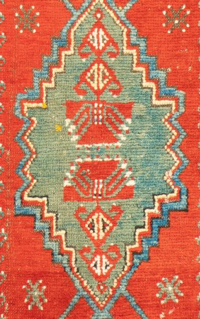 Fine Antique Konya one of three Rug 16 x 211