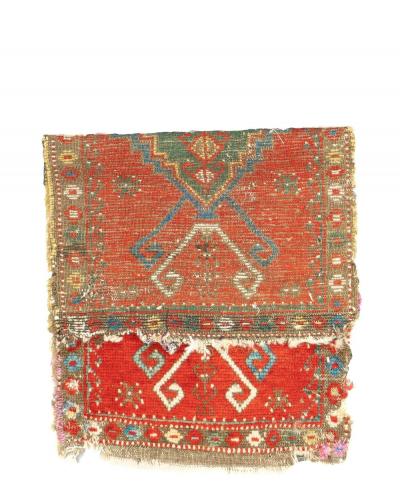 Fine Antique Konya one of three Rug 16 x 211