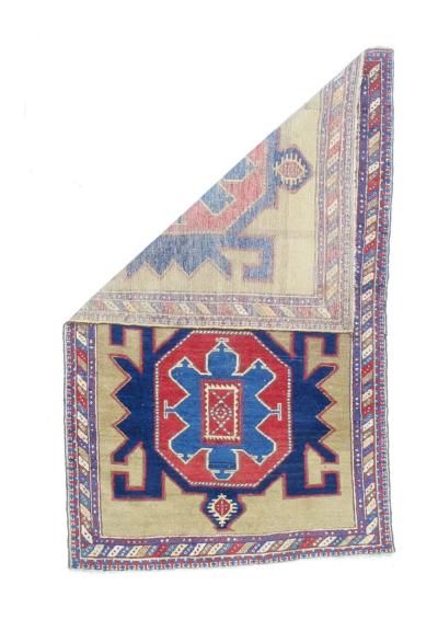 Fine Antique Kuba Rug 3 x 11 x 6 x 4 