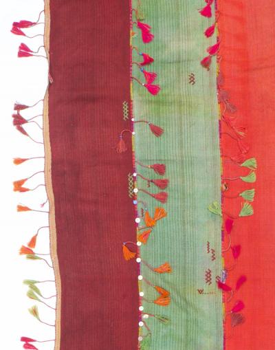 Fine Antique Long Turkish Textile Rug 410 x 111 