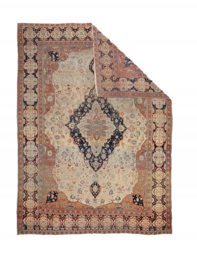 Fine Antique Mohtasham Kashan Rug 8 4 x 11 4 