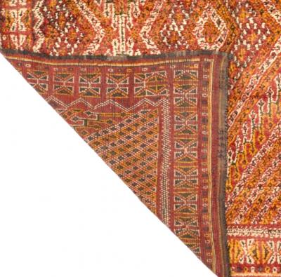 Fine Antique Moroccan Oushak Rug 7 x 2 x 8 x 7