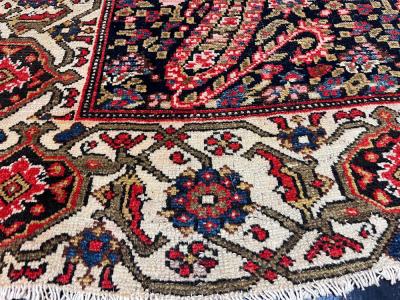 Fine Antique Northwest Persian Wool on Wool Short Rug 3 5 x 8 8 