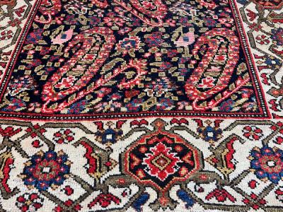 Fine Antique Northwest Persian Wool on Wool Short Rug 3 5 x 8 8 