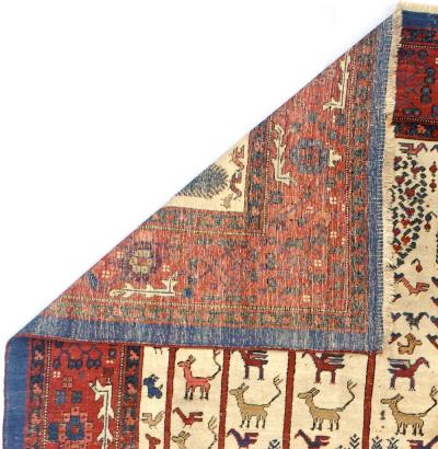 Fine Antique Persian Bakhshayesh Rug 5 9 x 8 7 