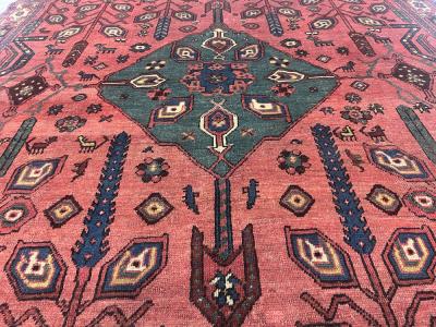 Fine Antique Persian Bakhshayesh Tribal Wool Rug 5 6 x 7 7 
