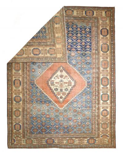 Fine Antique Persian Bakshayesh Rug 10 11 x 14 0 