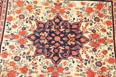 Fine Antique Persian Bijar Rug 24 x 29