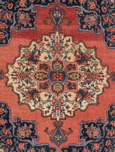 Fine Antique Persian Farahan Sarouk Rug 23 x 211