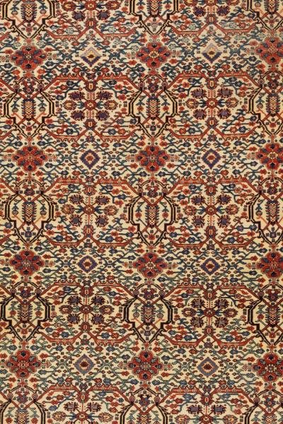 Fine Antique Persian Farahan Sarouk Rug 4 6 x 6 6 
