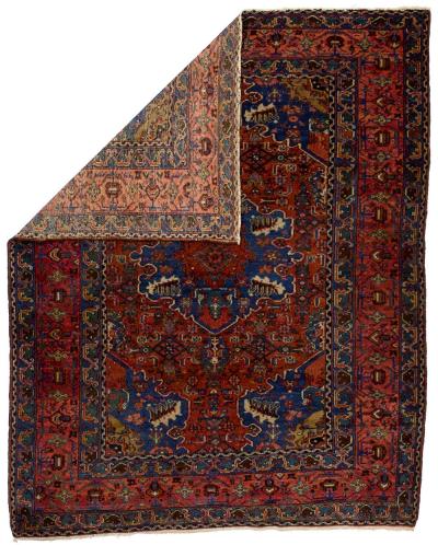 Fine Antique Persian Malayer Rug 4 10 x 6 1 