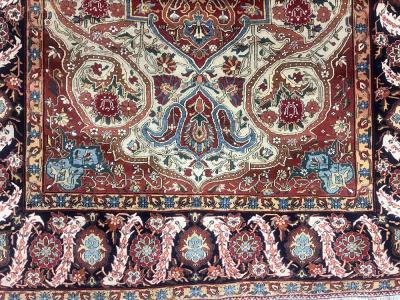 Fine Antique Persian Mohtasham Kashan Wool Rug 4 5 x 7 9 