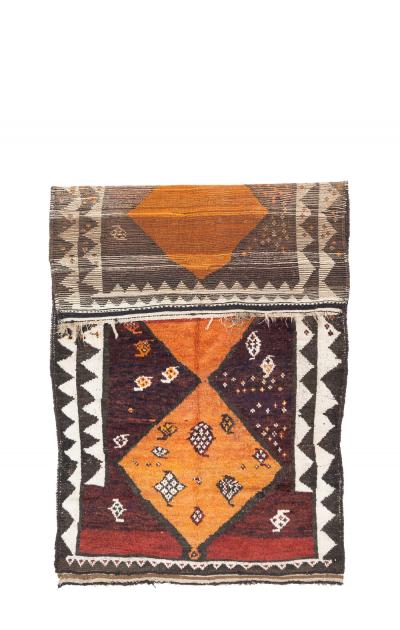 Fine Antique Persian Moroccan Rug 4 6 x 9 0 