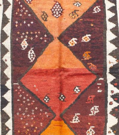 Fine Antique Persian Moroccan Rug 4 6 x 9 0 