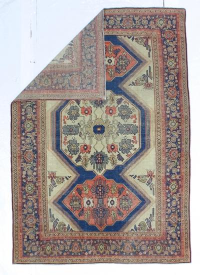 Fine Antique Persian Senneh Rug 4 x 5 x 6 x 3 