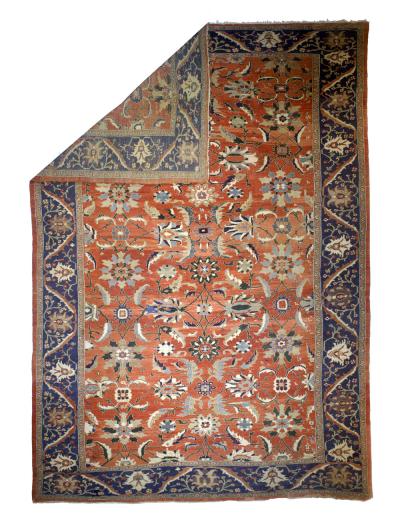 Fine Antique Persian Sultanabad Mahal Rug 12 10 x 17 8 