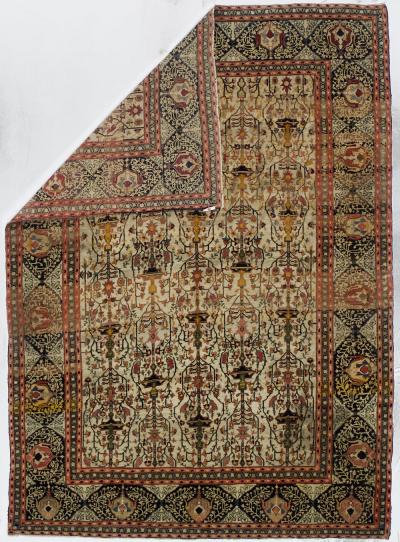 Fine Antique Persian Tabriz Rug 5 9 x 8 0 