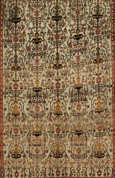 Fine Antique Persian Tabriz Rug 5 9 x 8 0 