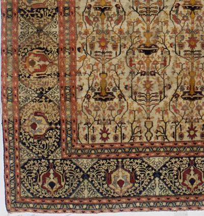 Fine Antique Persian Tabriz Rug 5 9 x 8 0 
