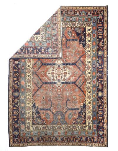 Fine Antique Persian Tabriz Rug 55 x 65 